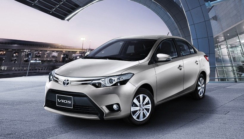 Mẫu Vios của Toyota đã giảm giá xuống mức dưới 500 triệu đồng/xe. Ảnh: Toyota