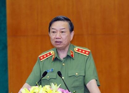 Thượng tướng Tô Lâm - Bộ trưởng Bộ Công an. Nguồn: Bộ Công an