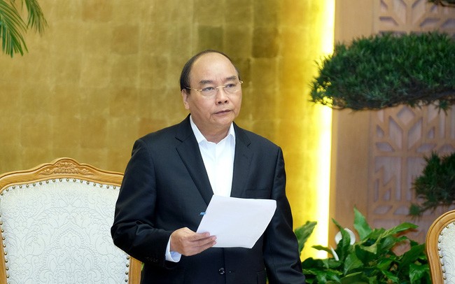 Thủ tướng Chính phủ Nguyễn Xuân Phúc. Ảnh: VGP 