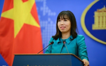 Bà Lê Thị Thu Hằng - Người phát ngôn của Bộ Ngoại giao Việt Nam. Ảnh: Bộ Ngoại giao