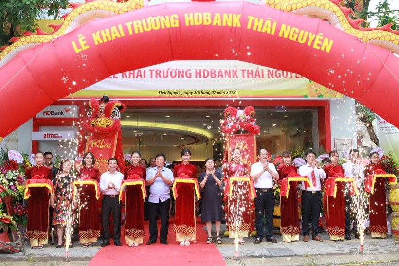 Lễ khai trương Chi nhánh Thái Nguyên của HDBank.