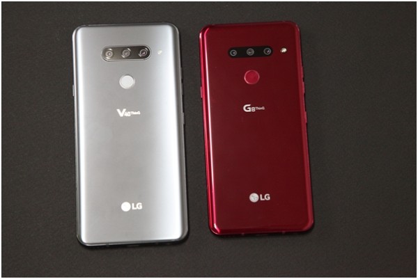 2 mẫu điện thoại cao cấp mới của LG (Ảnh: businesskorea)