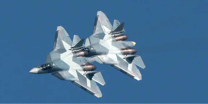 Tại sao Nga không sử dụng tiêm kích Su-57 trong không phận Ukraine? (Ảnh: Business Insider)