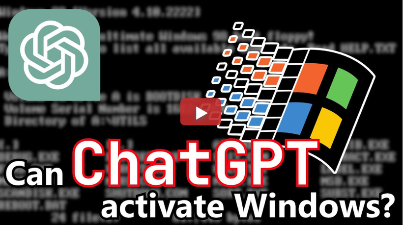 YouTuber dạy ChatGPT cách bẻ khóa Windows 95 (Ảnh: Tech Spot)