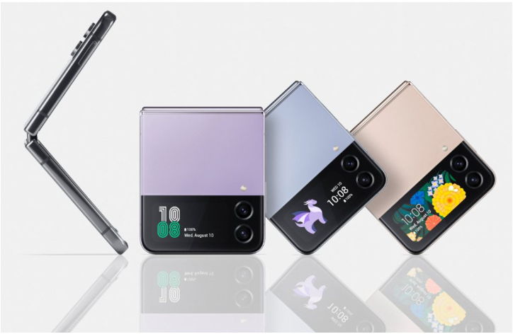 Hình ảnh rò rỉ cho thấy Samsung Galaxy Z Flip 5 sẽ có phần màn hình phụ lớn hơn (Ảnh: Gizmochina)