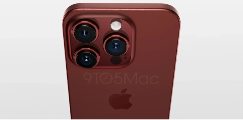 Cận cảnh iPhone 15 Pro với ảnh render chất lượng cao mới rò rỉ (Ảnh: Gizmochina)