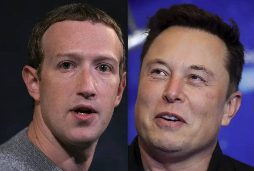 Elon Musk - Mark Zuckerberg: Màn ‘so găng’ của các tỉ phú (Ảnh: Insider)