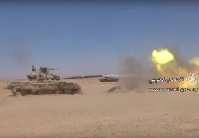 Quân đội Syria tấn công trên hướng Palmyra - Deir Ezzor