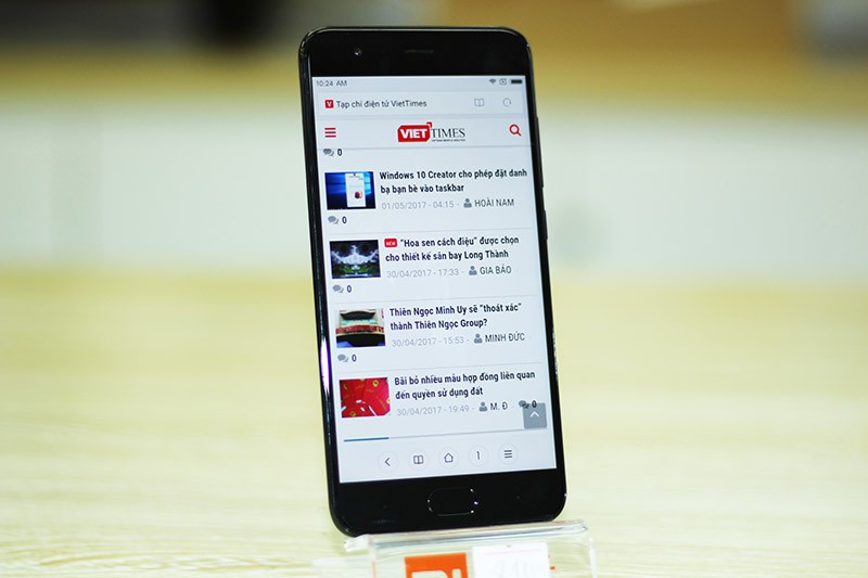 HOT: Mở hộp Xiaomi Mi 6 đầu tiên về Việt Nam ảnh 5