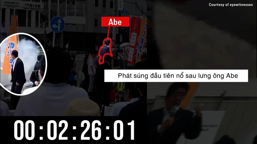 Vụ ám sát ông Abe: Hình ảnh và video mới công bố cho thấy lỗ hổng bảo vệ yếu nhân ảnh 6