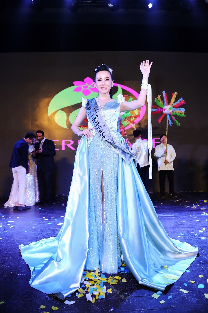 Châu Ngọc Bích đăng quang Hoa hậu Đại sứ quý bà thế giới ảnh 4