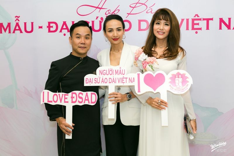 Hoa hậu Hà Kiều Anh, diễn viên Thúy Nga làm đại sứ Người mẫu áo dài ảnh 11