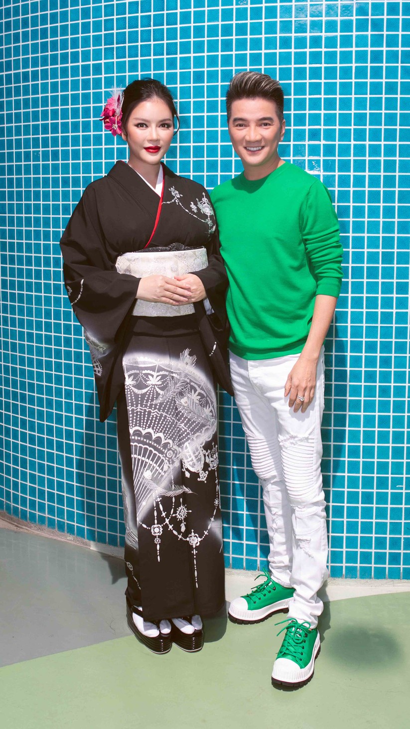 Lý Nhã Kỳ mặc Kimono làm vedette trong show của nhà thiết kế Nhật Bản ảnh 7