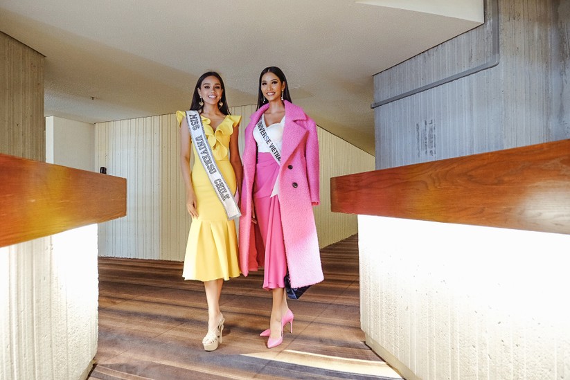 Những hình ảnh đầu tiên của Hoàng Thùy tại Miss Universe 2019 trên đất Mỹ ảnh 15