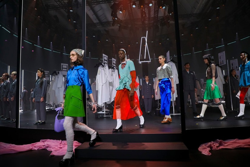 Show thời trang của Gucci (Ảnh: New York Times) 