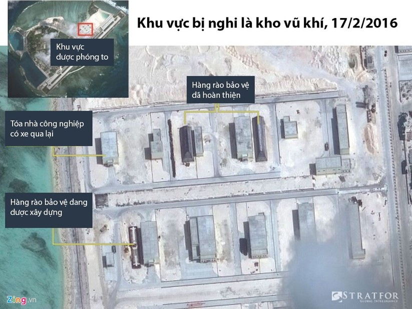 Cận cảnh HQ-9 và cơ sở quân sự phi pháp của TQ ở đảo Phú Lâm ảnh 4