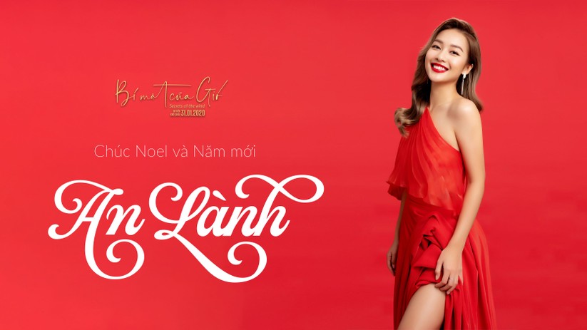 Hoàng Yến Chibi, Khả Ngân và Quốc Anh đỏ rực quyến rũ mùa Noel ảnh 11
