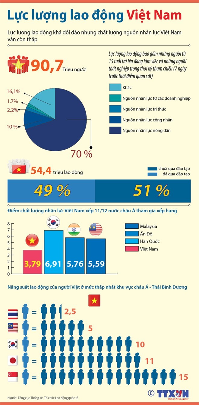 Tổng quan chất lượng nguồn nhân lực tại Việt Nam ảnh 1